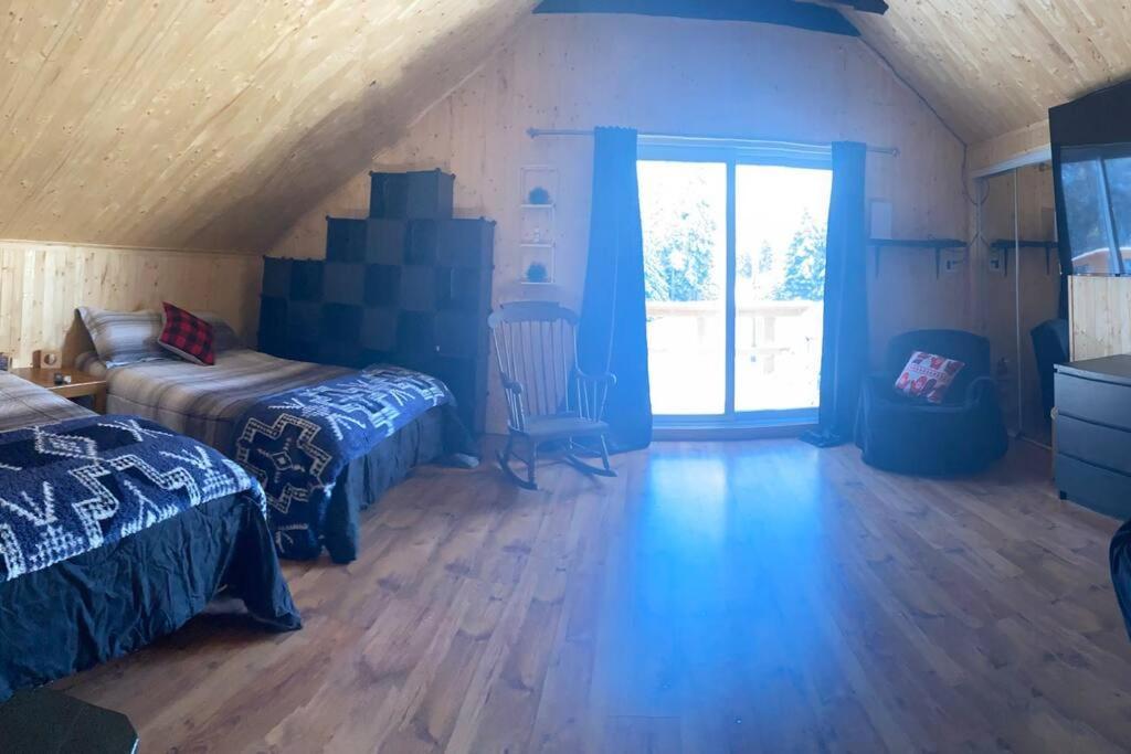 Le Jazz- Chalet Rustique/Chic Avec Spa Notre-Dame-Des-Bois Exteriér fotografie