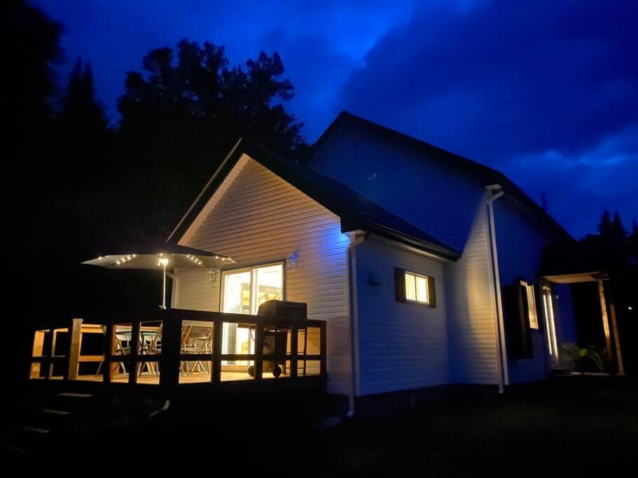 Le Jazz- Chalet Rustique/Chic Avec Spa Notre-Dame-Des-Bois Exteriér fotografie